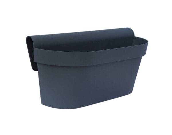 Flower planter ESPRIT 50cm antracit