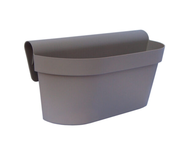 Flower planter ESPRIT 50cm moka